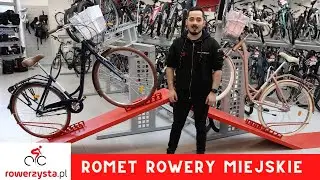 Prezentacja damskich rower&oacute;w miejskich ROMET Art Deco oraz Pop Art 2022