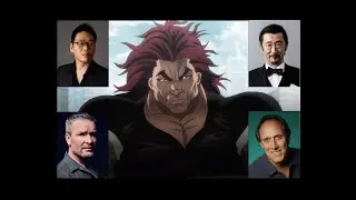 Yujiro Hanma (Baki the Grappler) Ultimate Voice Comparison