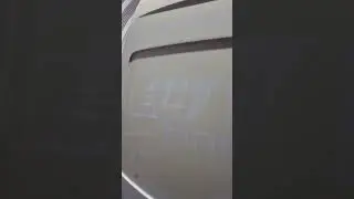 paint correction on old Mercedes van back doors