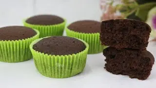 CUPCAKE DE CHOCOLATE FOFINHO E FÁCIL DE FAZER - CUPCAKE DE CHOCOLATE SEM SEGREDOS | Bru na Cozinha