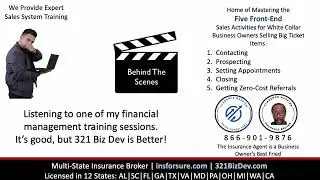 321 Biz Dev Sales Systems Training Is Superior to Big Financial Management Firms