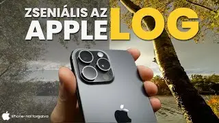 Az iPhone PROFI FILMES Funkciója! Hogyan Használd Az Apple ProRes LOG-ot? - iPhone 15 Pro MAX