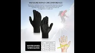 TRENDOUX Winter Gloves for Men and Women Upgraded Touch Screen 😍 [AMAZON SPECIAL DISCOUNT 2021] 😍