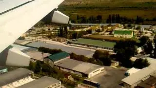 Embraer 190 Air Moldova landing in Chisinau(KIV) from Sochi(AER) 22.08.2012