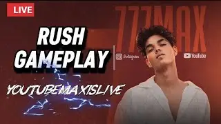 FULLL RUSHHHH MAX OP BOLTE 🔥🔥  || YOUTUBE MAXX ~ BGMI🇮🇳🥵 MAX IS LIVE