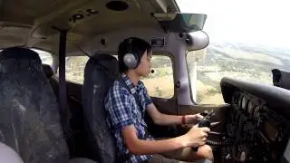 Solo Flight Circuits around Camden YSCN Cessna 172 GoPro Hero 3+
