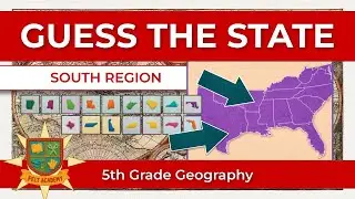 Guess the U.S. State! South Edition (5th Grade Geography Quiz)