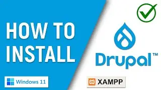 ✅ How to Install Drupal 9 on Localhost in Windows 11 PC Using XAMPP