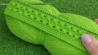 आसान और खूबसूरत जल्दी बनने वाला बुनाई डिजाइन/very easy knitting pattern for ladies cardigan/sweater