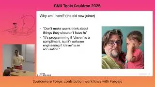 Sourceware Forge: contribution workflows with Forgejo