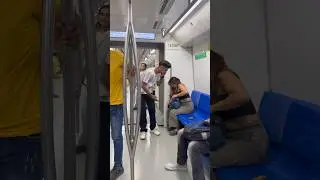 I made a potty in Metro 😱 (fake potti prank 😂) #funny #bhojapurihitsong #comedyprank #comedy