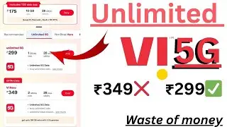 vi 5g unlimited data llI vi 5g unlimited data not working II vi unlimited data plan #5g #tech #data 