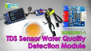 [Sensor Modules | Environment ] Monitoring TDS Values and Temperature Easily | TDS Module BM25S4021