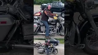 Harley Davidson Shovelhead 1977 at Sorry Charlie&rsquo;s Corner during Daytona Bikeweek 2024
