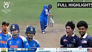 IND VS US19।। WORLD CUP 2026।। FULL HIGHLIGHT VIDEO WORLD CUP 2026।। CRICKET BUZZ 143