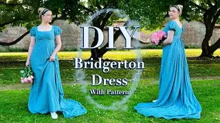 DIY - Make your own Regency Dress - Mix and Match Pattern Pieces - Bridgerton Inspired