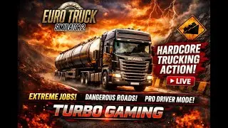 ETS 2 LIVE 🚛 | Realistic Truck Driving Experience | Turbo Legends Gaming (Portrait)
