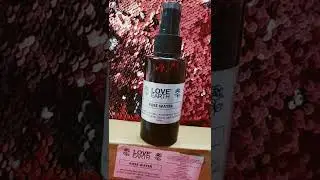 LOVE EARTH Rose Water #facialmist | #shorts #rosewater #loveearth