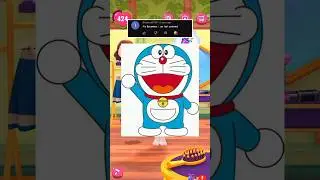 Doraemon cosplay in my talking Angela 2 #angela2 #mytalkingangela2 #doraemon #shorts