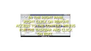 How to Enable or Disable the Taskbar Context Menus in Windows 7