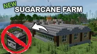 Insanely OP Industrial Sugarcane Farm! || Minecraft 1.21.11 Tutorial