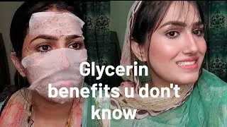 Use Glycerin This Way Your Skin Will Look So Young, Tight, Spotless & Scar Free!!!