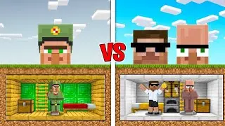 Carry Doorbin vs Army Sir : Security Base Challenge in Minecraft!!