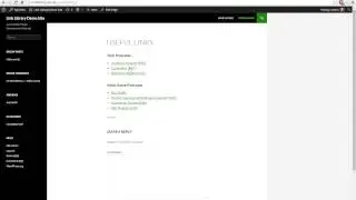 Link Library for WordPress Tutorial - 1 - The Basics
