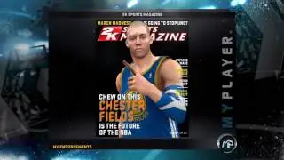 NBA 2K12 My Player - Chester Fields Swagged Out On The Cover Of 2K Sports Magazine