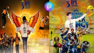 Picsart SRH Photo Editing 🧡| ipl Sun Raisers Hyderabad Photo Editing | ipl editing picsart SRH