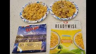 Mountain House Breakfast Skillet vs Ready Wise Breakfast Skillet