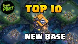 Top 10 Builder Hall 10 Bases REVEALED with 6200 Trophies