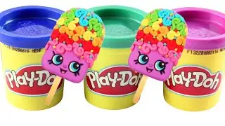 DIY Make Playdoh Clay Ice-Cream Bar and Popsicle | Learn with H&I | Playdough videos | Play doh