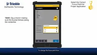 Учебное пособие по Trimble Earthworks &mdash; изменение точки фокусировки и шестигранника высоты уступа