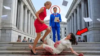 Mistress Pushes Millionaire&rsquo;s Pregnant Wife Down Courthouse Stairs &ndash; Her Lawyer Brother Took Action