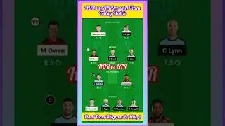 HUR vs STR Dream11 Prediction Today | HUR vs STR Dream11 Team Today | #hurvsstr #shorts