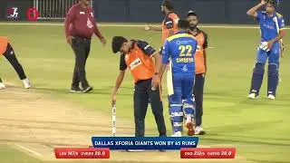 MiLC T20 Highlights: Dallas Xforia Giants vs Lone Star Athletics | Round 2