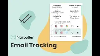 The Mailbutler Email Tracking feature