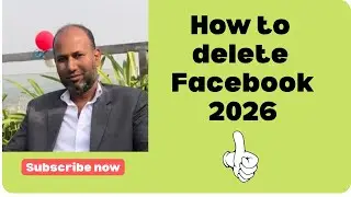 How to delete Facebook in 2026 | Delete Facebook account | Facebook account delete | Facebook delete