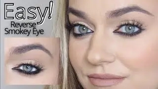 EASY Reverse Smokey Eye Makeup Tutorial
