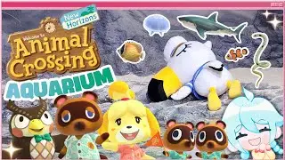 Animal Crossing New Horizons Aquarium Tour Seoul VLOG 🦈🐠🐡