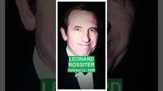 Leonard Rossiter: British Comedy King!  #risingdamp #reginaldperrin