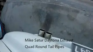 Mike Satur MGF Daytona Exhaust