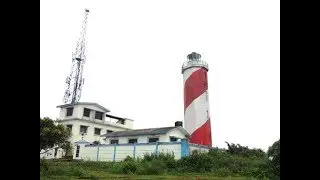 BETUL LIGHTHOUSE ABOVE BARADI CHAPEL HILL in South Goa near Betul beach. #goaasitis