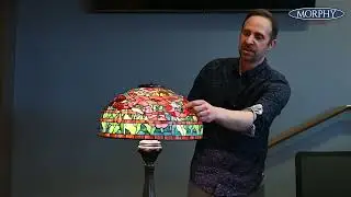 Breathtaking Tiffany Studio Oriental Poppy Lamp- Specialist Review!