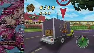 The Simpsons Hit & Run All Story Missions In 1:33:43