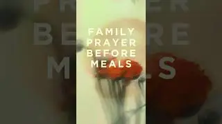Prayer Before Meals