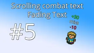5. Unity tutorial: Scrolling combat text - Fading text