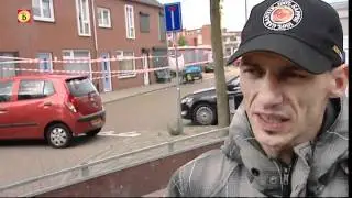 Buurt Breda blokkeert Scheldestraat om uitzetting Arno Faas te voorkomen