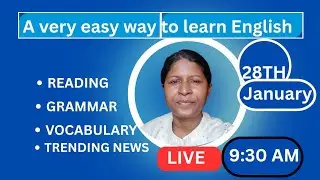 A very easy way to learn English|| Trending News||Grammar||Vocabulary|| #english #grammar